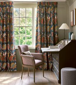 Paradiso Fabric by Jane Churchill Red