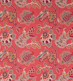 Paradiso Fabric by Jane Churchill Red