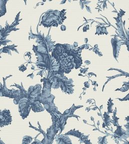 Paradiso Outdoor Fabric by Warner House Midnight
