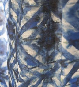 Parquet Batik Fabric by Designers Guild Indigo