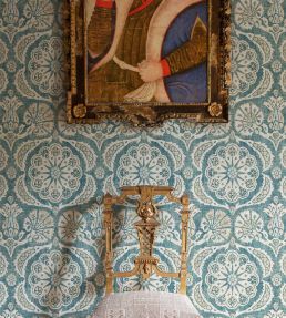 Pasha Wallpaper by Lewis & Wood Sugar Almond