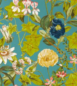 Passiflora Wallpaper by Clarke & Clarke Chambray