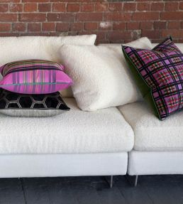 Patiali Cushion 55 x 55cm by Designers Guild Fuchsia