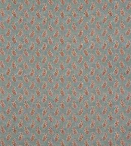 Patola Paisley Fabric by GP & J Baker Aqua