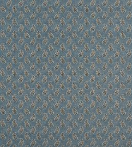 Patola Paisley Fabric by GP & J Baker Blue