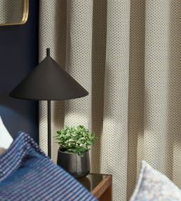 Pavo Fabric by Clarke & Clarke Midnight