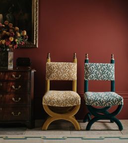 Pelham Fabric by Colefax and Fowler Old Pink