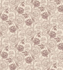 Peony Wallpaper by Farrow & Ball Dimity / Sulking Room Pink