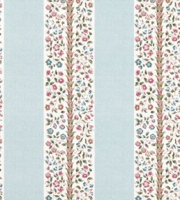 Pergola Stripe Wallpaper by Sanderson Mineral Blue/Wisteria