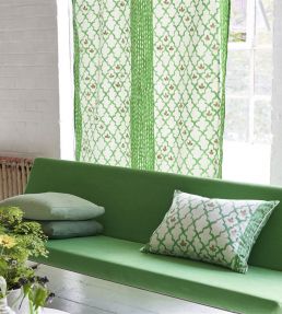 Pergola Trellis Fabric by Designers Guild Emerald