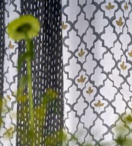 Pergola Trellis Fabric by Designers Guild Slate