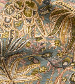 Persian Voyage Jacquard in Gatton Fabric by Liberty Pewter