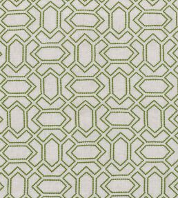 Petite Paravento Fabric by Vanderhurd Moss/Natural