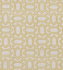 Petite Paravento Fabric by Vanderhurd Saffron/Natural