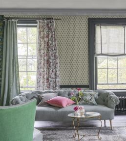 Piccadilly Park Fabric by Designers Guild Hibiscus