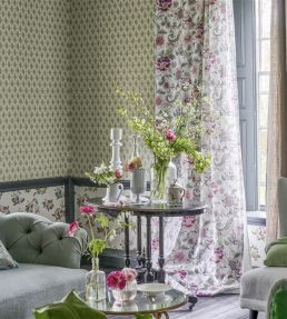 Piccadilly Park Fabric by Designers Guild Hibiscus