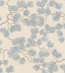 Pine Mural by Sandberg Misty Blue