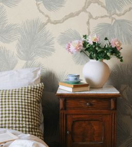 Pine Mural by Sandberg Misty Blue