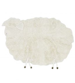 Lorena Canals Pink Nose Sheep rug Sheep White WO-PINOSE Sheep White