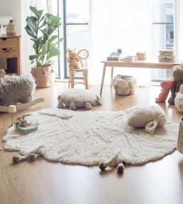 Lorena Canals Pink Nose Sheep rug Sheep White WO-PINOSE Sheep White