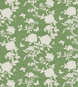 Pivoine Grasscloth Wallpaper by Madeaux 03 Green