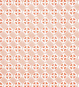 Plaza Fabric by Thibaut Coral