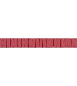 Pleated Tape Trimming by Thibaut Cranberry