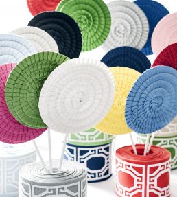 Pleated Tape Trimming by Thibaut Linen