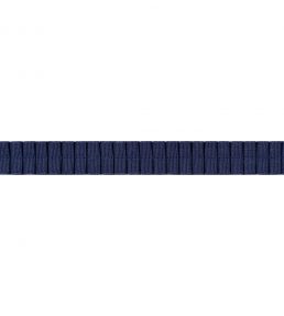 Pleated Tape Trimming by Thibaut Navy