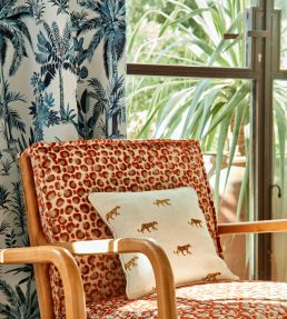 Duma Fabric by Clarke & Clarke Linen