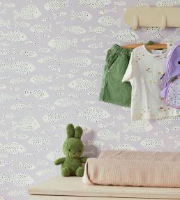 Polka Fish Wallpaper by Eijffinger 2