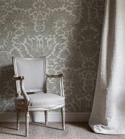 Pomegranate Fresco Wallpaper by Lewis & Wood Chicory