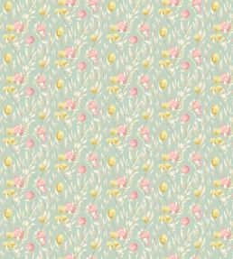 Pomegranate Trail Wallpaper by Ohpopsi Seafoam