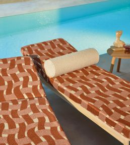 Pool Recycled Fabric by Kirkby Design Teal