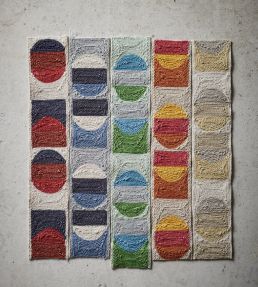 Pop Art Border Trimming by Christopher Farr Cloth Green