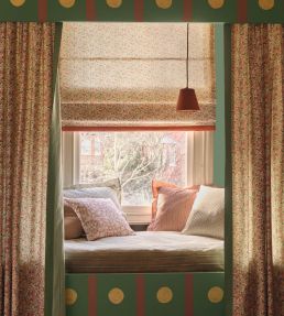 Park Stripe Fabric by Liberty Purslane