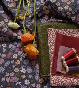 Poppy Meadowfield Fabric by Liberty Scarab