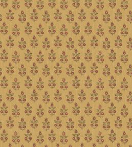 Poppy Sprig Wallpaper by GP & J Baker Ochre
