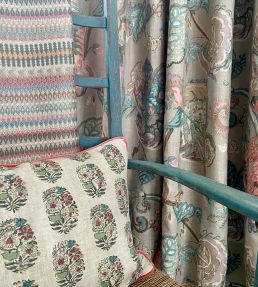 Posie Fabric by Ian Sanderson Rose Dust