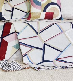Tetris Fabric by Prestigious Textiles Tabasco