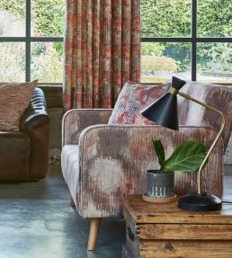 Stipple Fabric by Prestigious Textiles Sunset