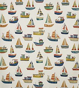 Boat Club Fabric by Prestigious Textiles Antique