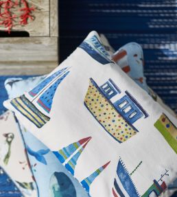 Boat Club Fabric by Prestigious Textiles Antique