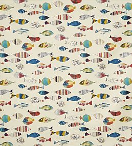 Gone Fishing Fabric by Prestigious Textiles Tropical