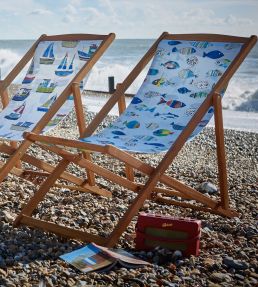 Gone Fishing Fabric by Prestigious Textiles Tropical