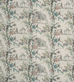 Arboretum Fabric by Prestigious Textiles Rose Water