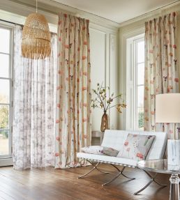 Flower Press Fabric by Prestigious Textiles Rose Water