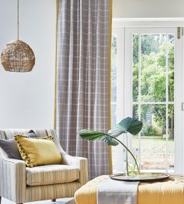 Boston Fabric by Prestigious Textiles Silver