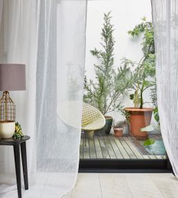 Glint Fabric by Prestigious Textiles Crystal