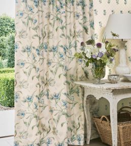 Primavera Fabric by Colefax and Fowler Blue/Green